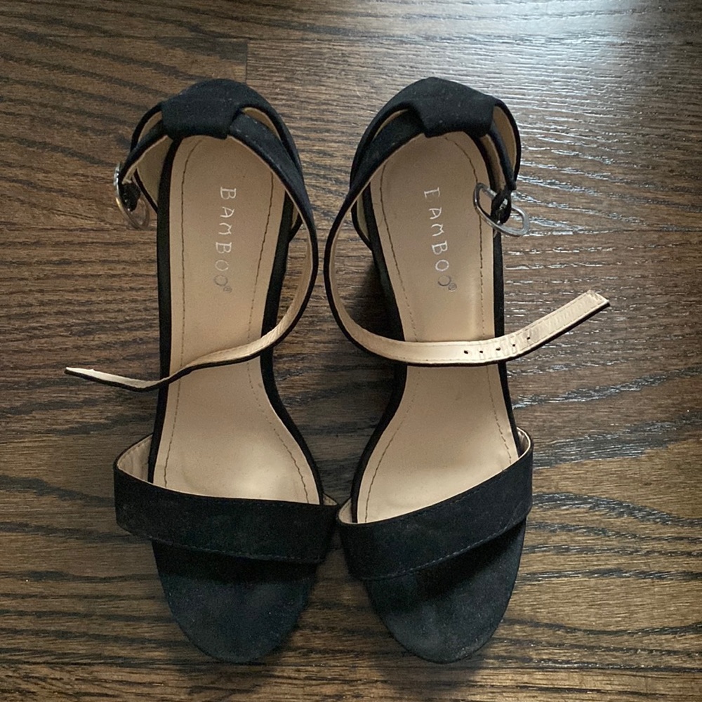 Black heels